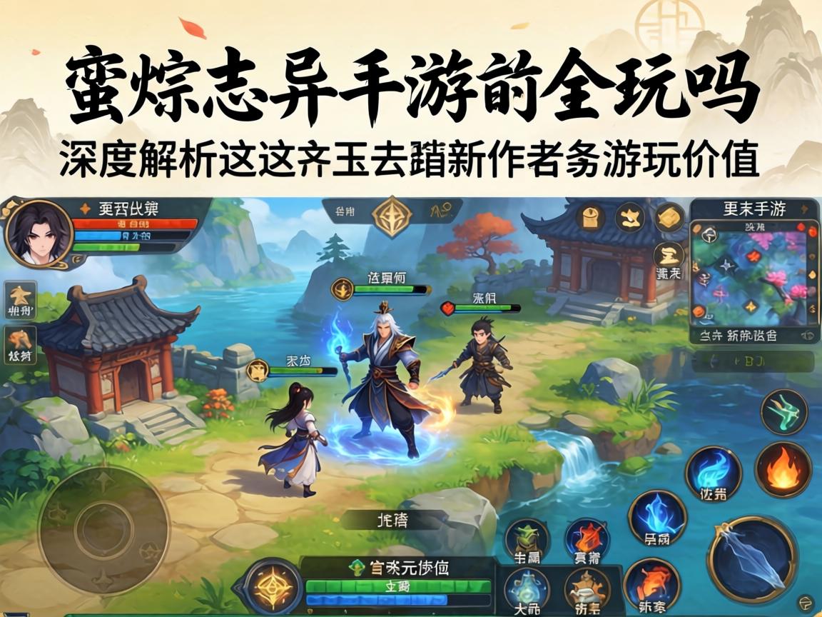 蛮荒志异手游可以玩吗？深度解析这款东方玄幻新作的游玩价值