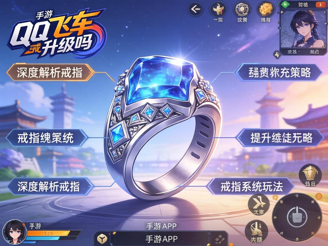 手游QQ飞车戒指升级吗？深度解析戒指系统玩法与提升策略
