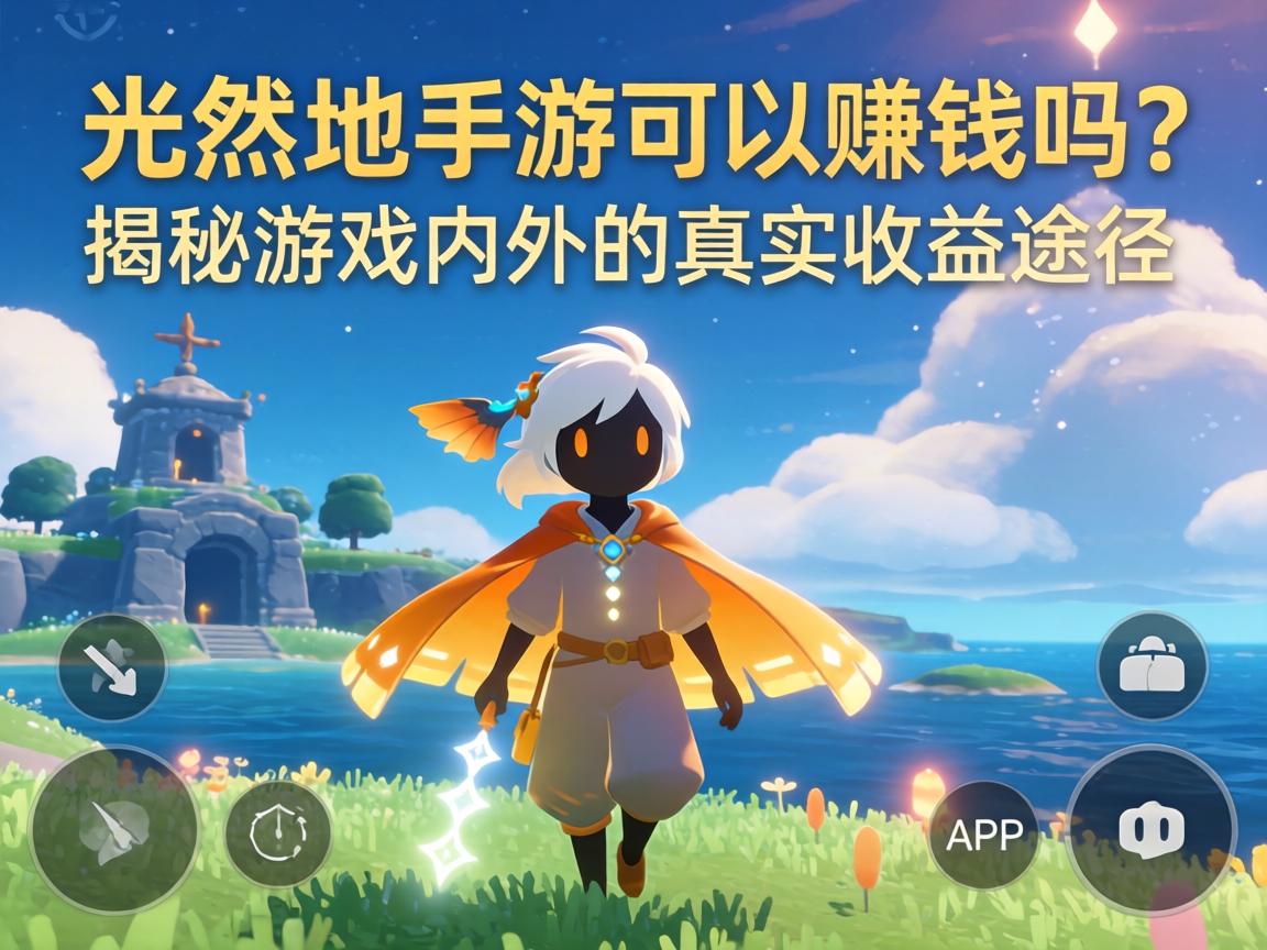 光遇手游可以赚钱吗？揭秘游戏内外的真实收益途径