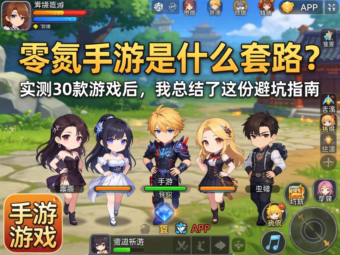 零氪手游是什么套路？实测30款游戏后，我总结了这份避坑指南