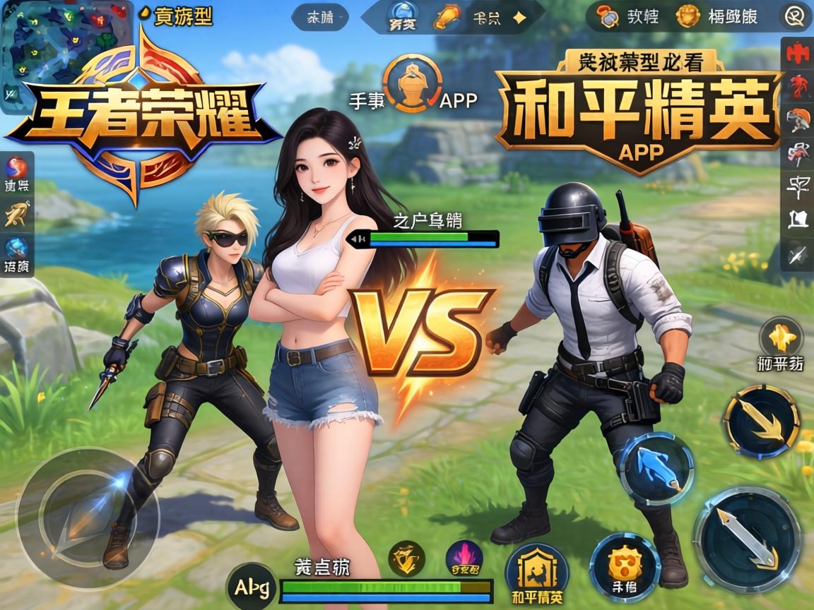 一、竞技型情侣必看，王者荣耀VS和平精英