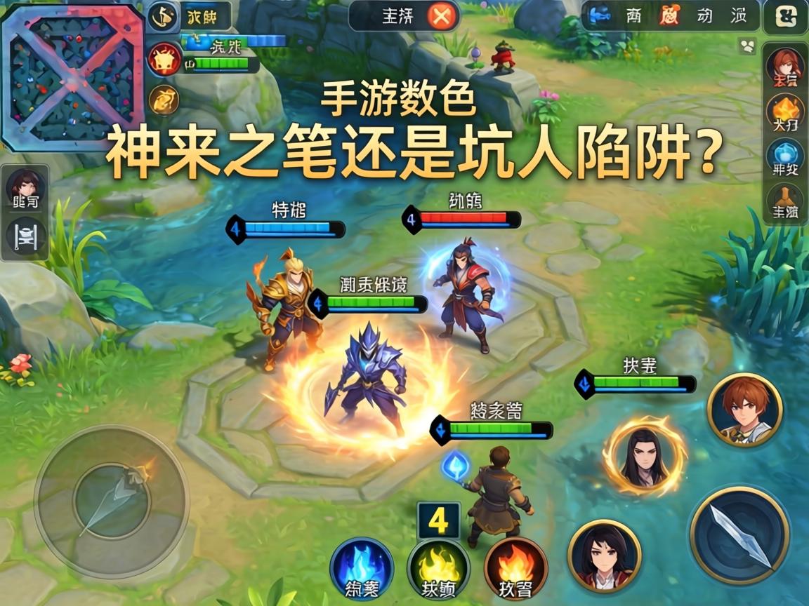 手游技能特色改动实测，这些调整是神来之笔还是坑人陷阱？