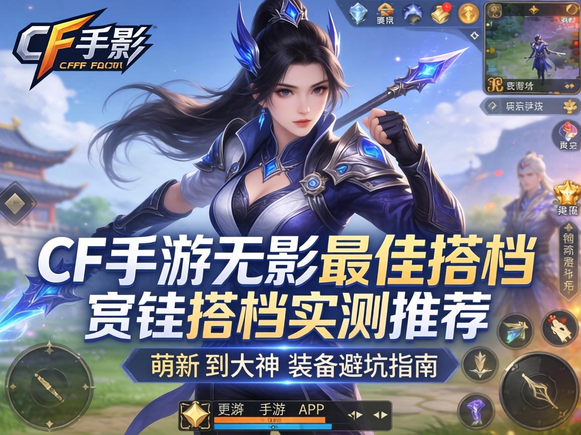 CF手游无影最佳搭档实测推荐，从萌新到大神的装备避坑指南