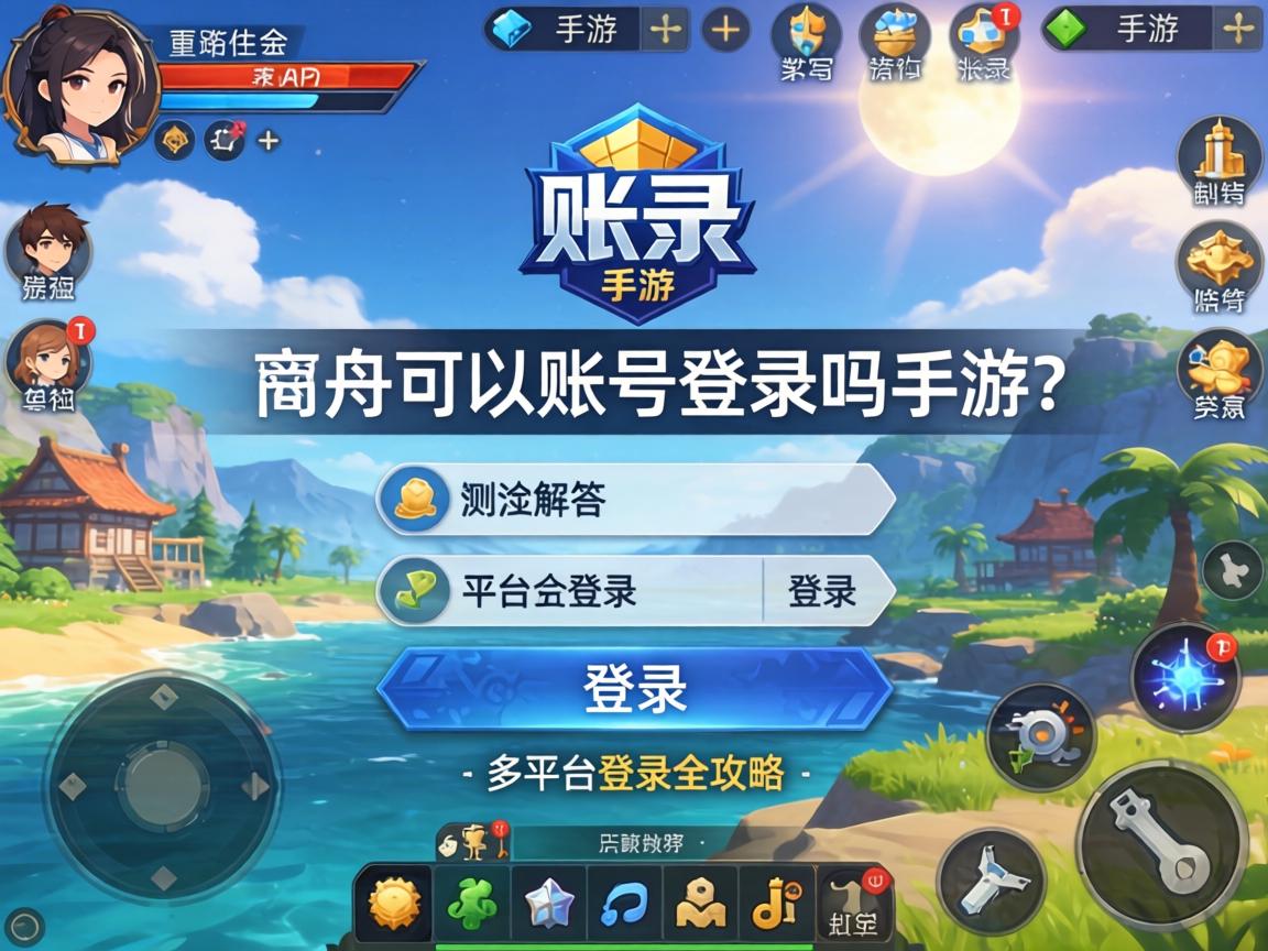 方舟可以账号登录吗手游？实测解答+多平台登录全攻略
