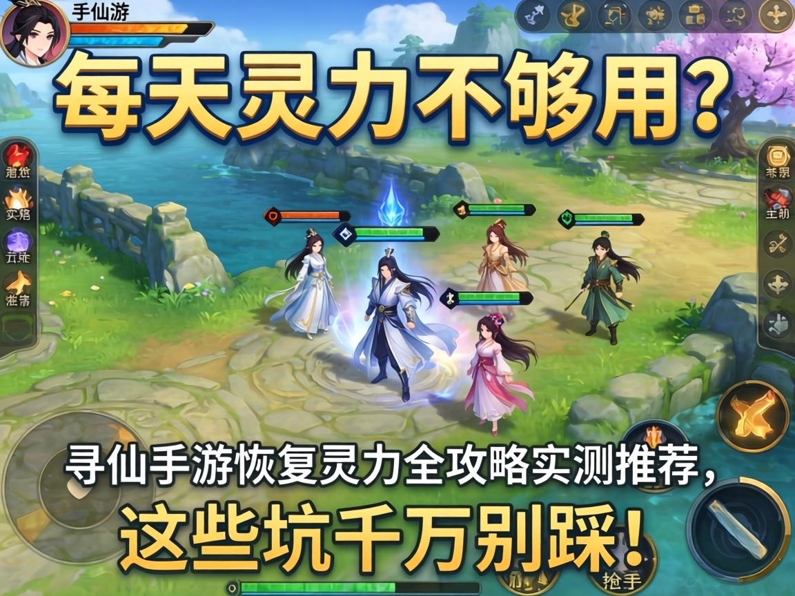 寻仙手游恢复灵力全攻略实测推荐