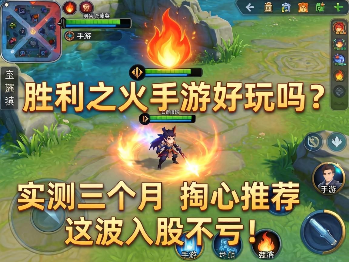 胜利之火手游好玩吗?实测三个月的掏心推荐,这波入股不亏! 实测三个月的掏心推荐
