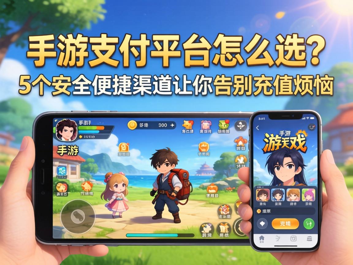 手游支付平台怎么选?这5个安全便捷的渠道让你告别充值烦恼 这5个安全便捷的渠道让你告别充值烦恼