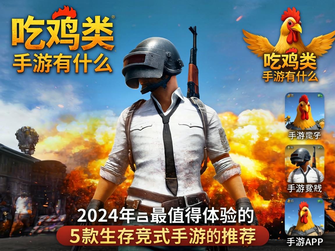 吃鸡类手游有什么?2024年最值得体验的5款生存竞技手游推荐 2024年最值得体验的5款生存竞技手游推荐