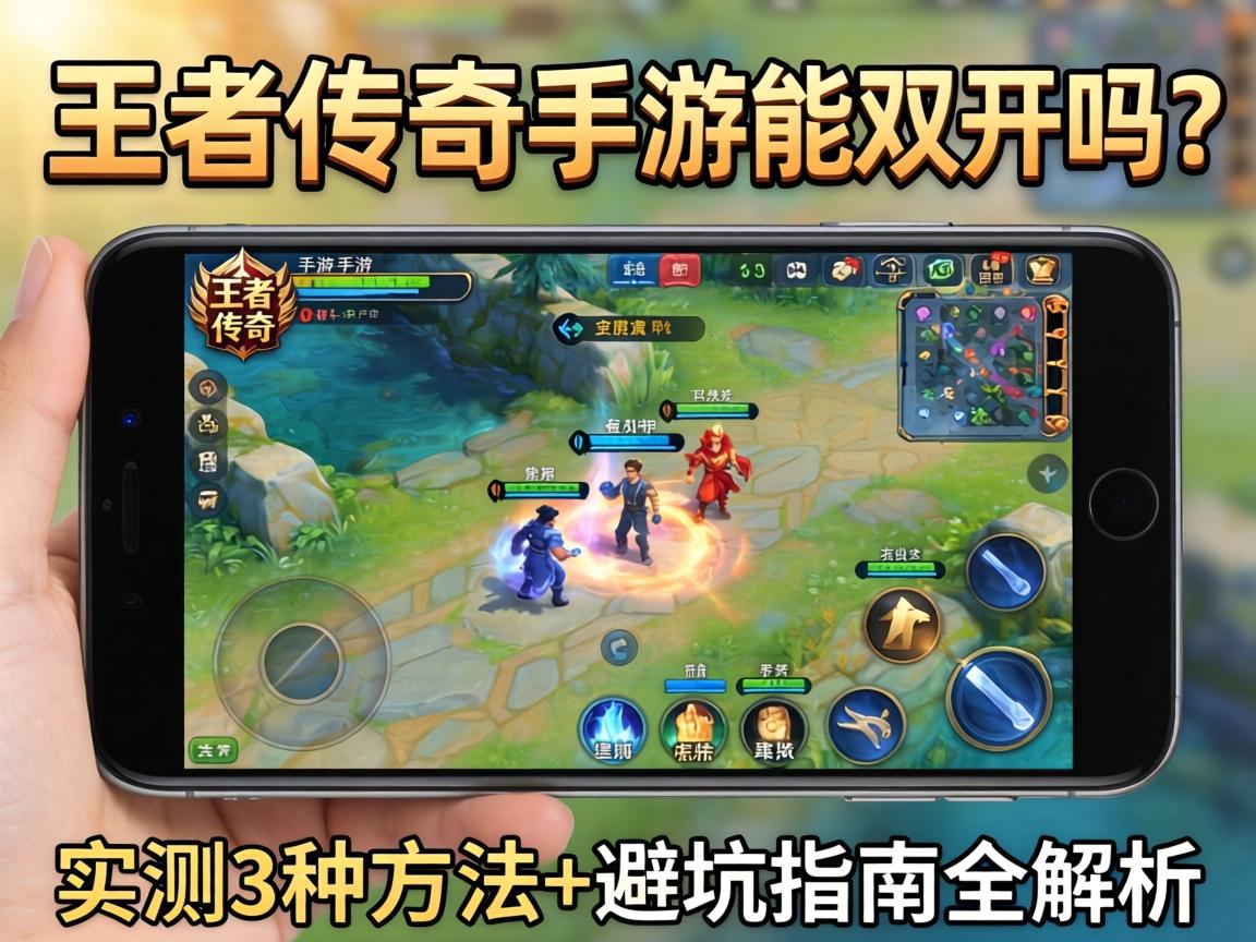 王者传奇手游能双开吗?实测3种方法+避坑指南全解析 王者传奇手游能双开吗