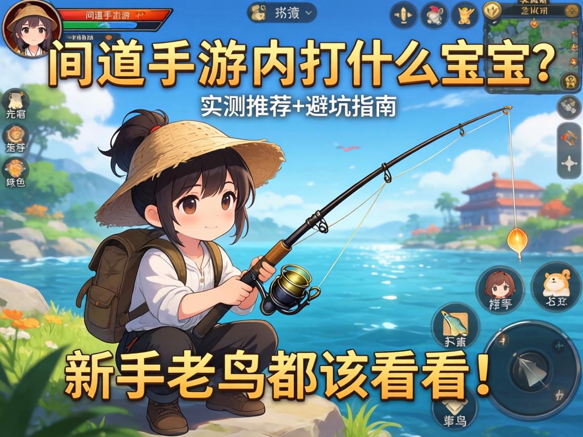 问道手游钓鱼打什么宝宝?实测推荐+避坑指南,新手老鸟都该看看! 问道手游钓鱼打什么宝宝