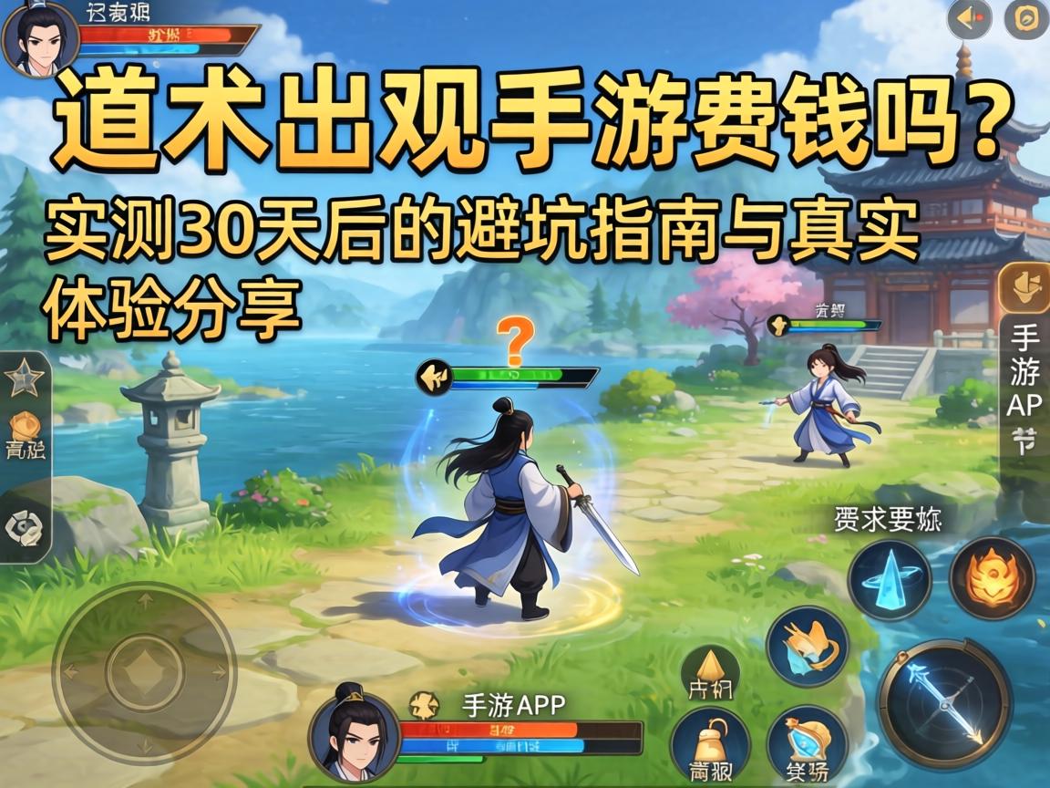 道士出观手游费钱吗?实测30天后的避坑指南与真实体验分享 实测30天后的避坑指南与真实体验分享