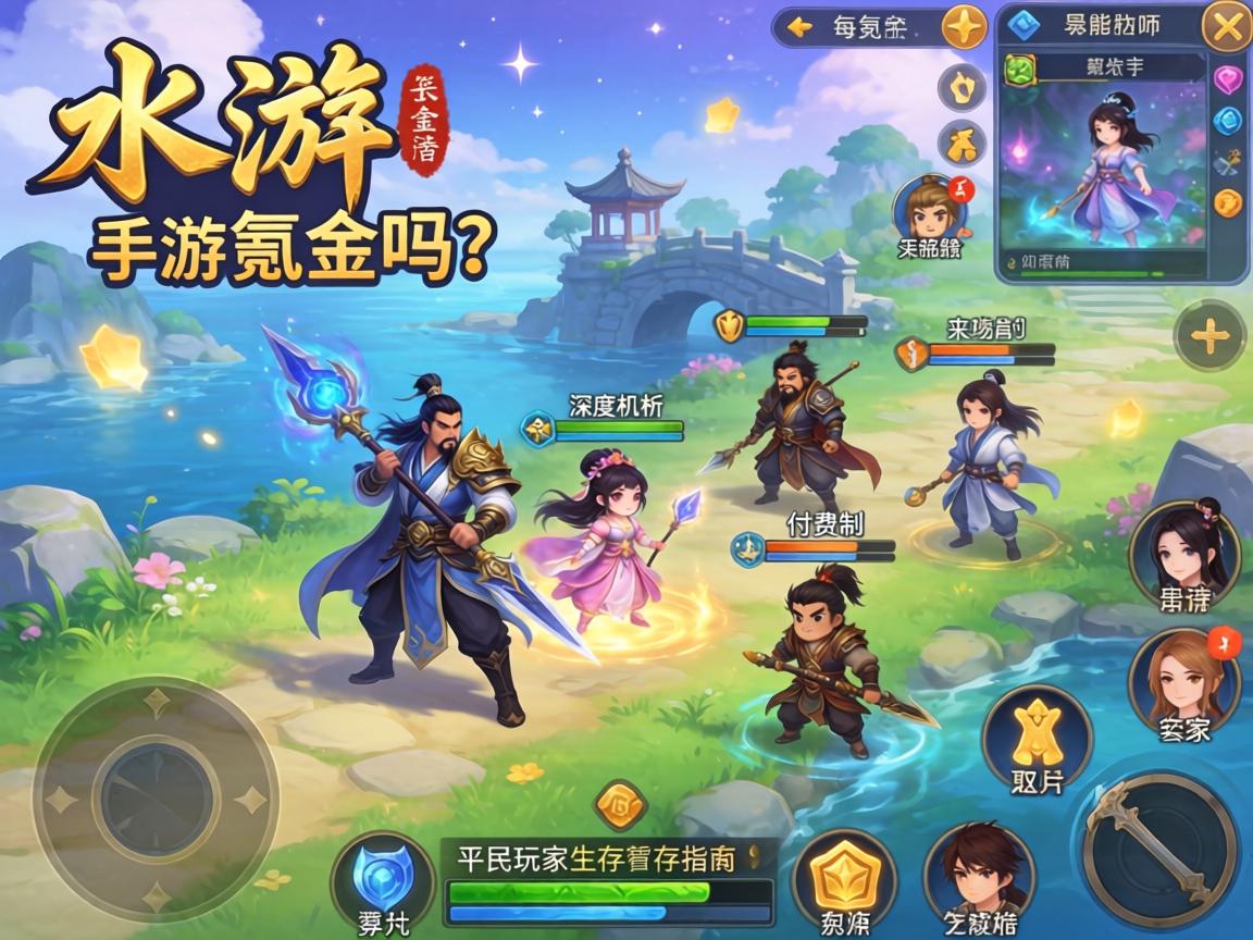 梦幻水浒手游氪金吗?深度解析付费机制与平民玩家生存指南 深度解析付费机制与平民玩家生存指南