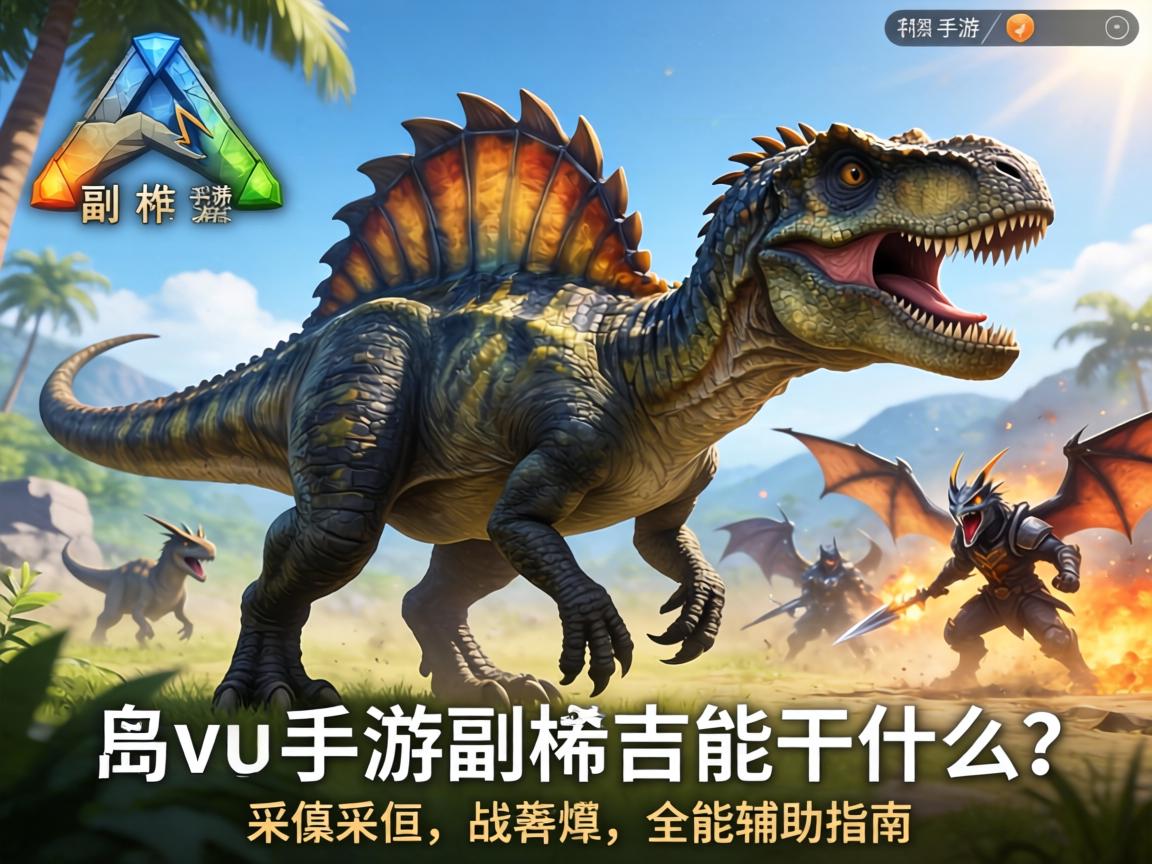 方舟手游副栉龙能干什么?从采集到战斗的全能辅助指南 从采集到战斗的全能辅助指南