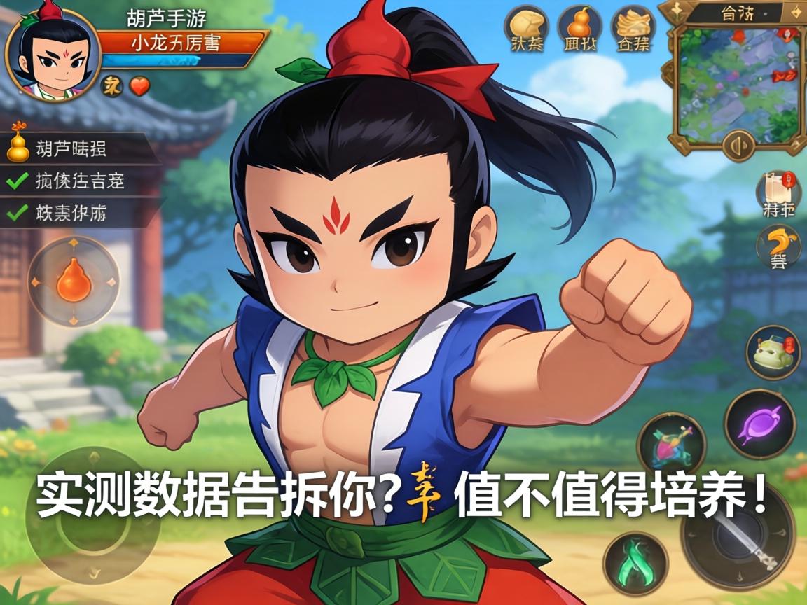 葫芦娃手游小龙女厉害吗?实测数据告诉你她值不值得培养! 实测数据告诉你她值不值得培养