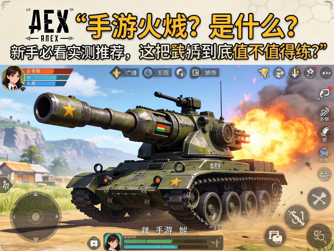 Apex手游火炮是什么？新手必看实测推荐，这把武器到底值不值得练？