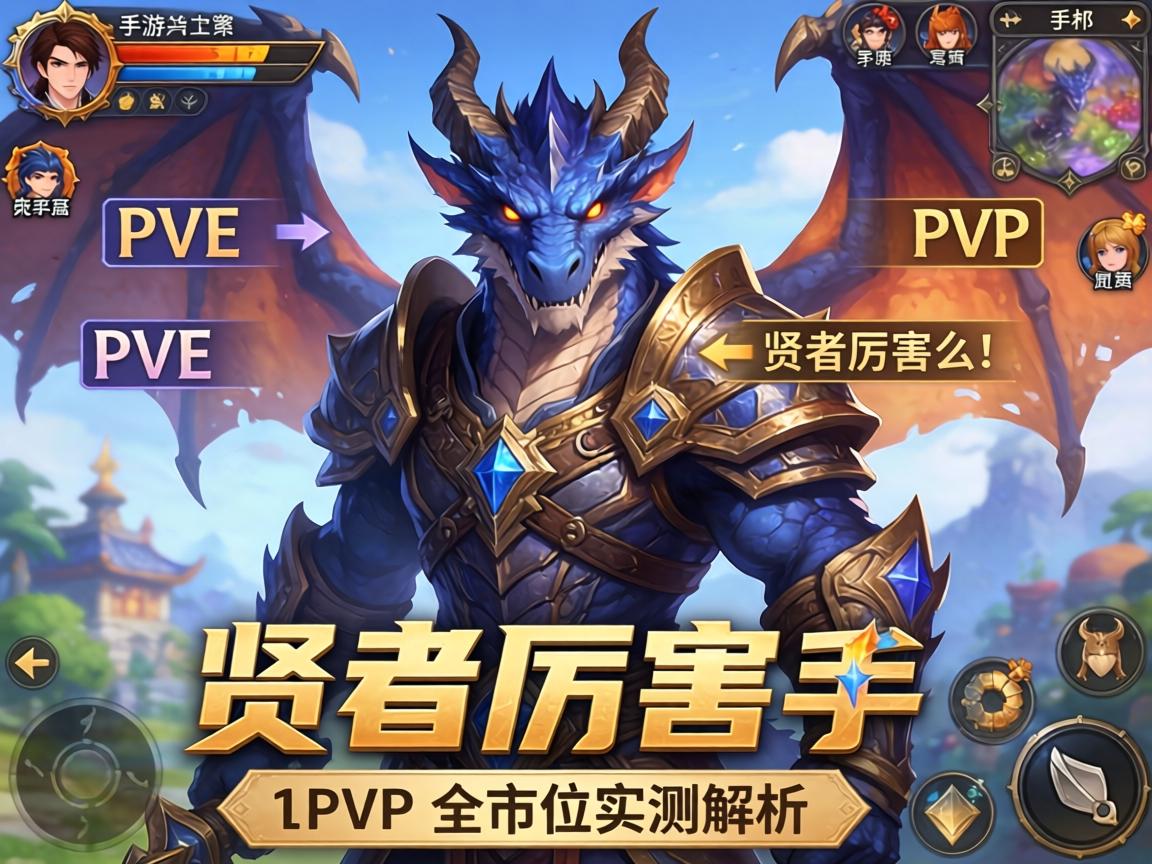 龙之谷手游贤者厉害么？从PVE到PVP的全方位实测解析