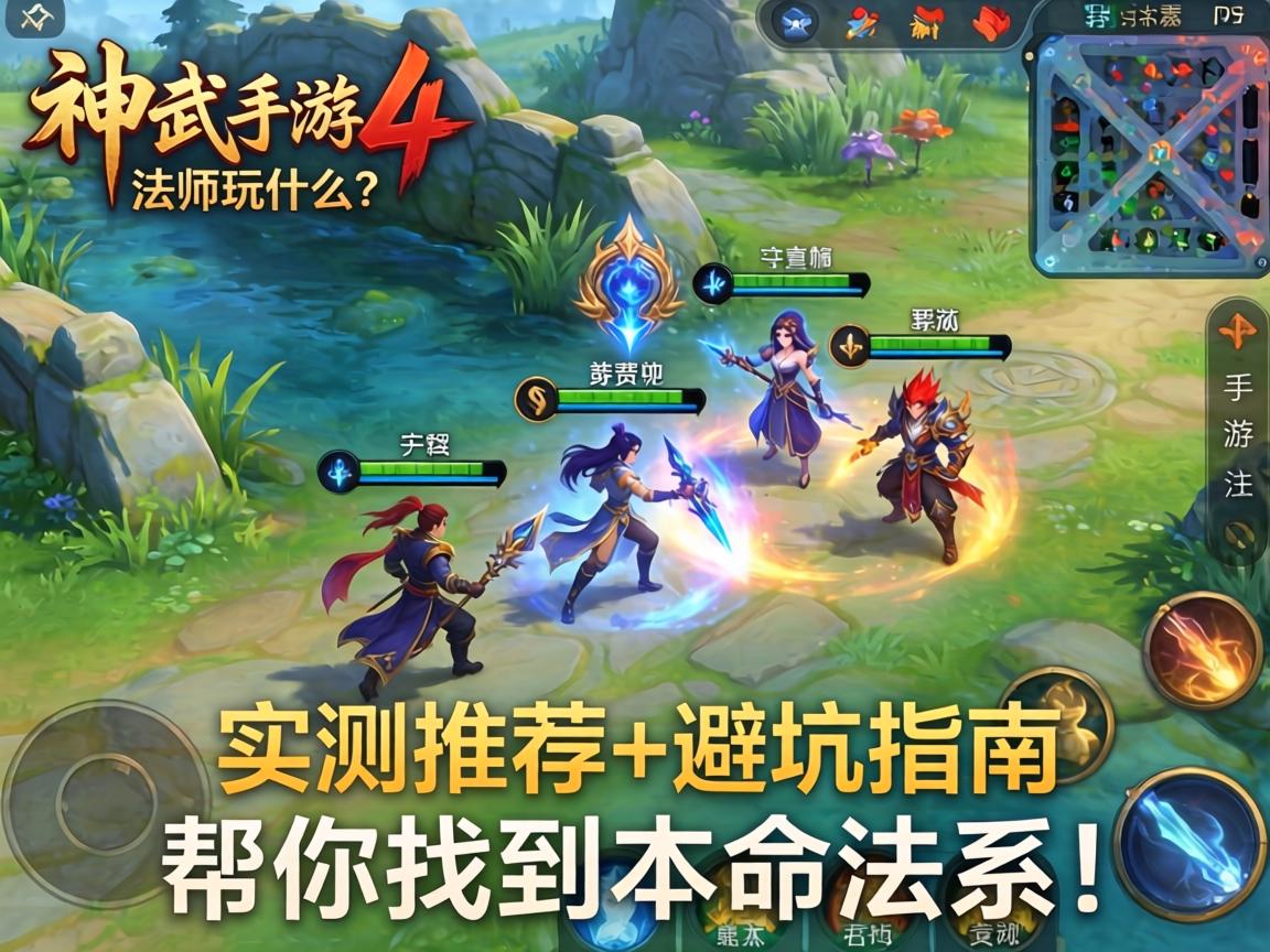 神武手游4法师玩什么？实测推荐+避坑指南，帮你找到本命法系！