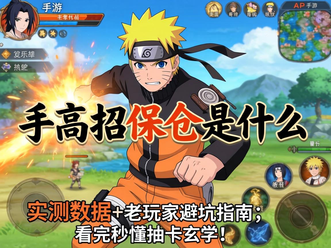 火影手游高招保底是什么？实测数据+老玩家避坑指南，看完秒懂抽卡玄学！