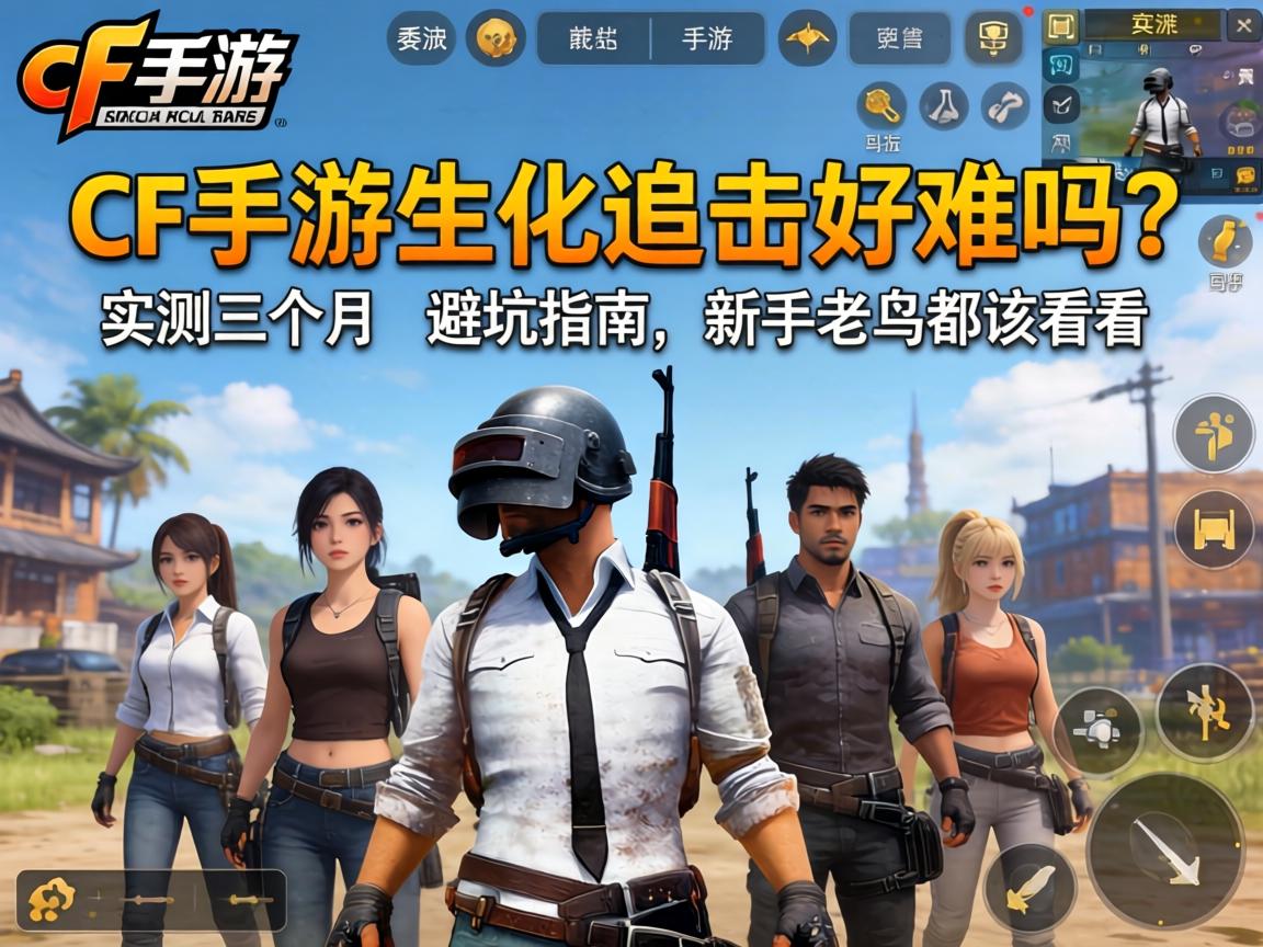 cf手游生化追击好难吗