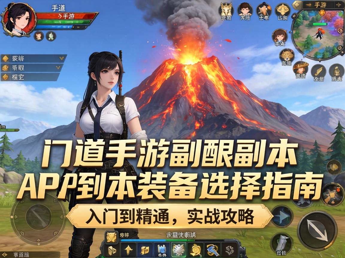 问道手游火山副本装备选择指南，从入门到精通的实战攻略