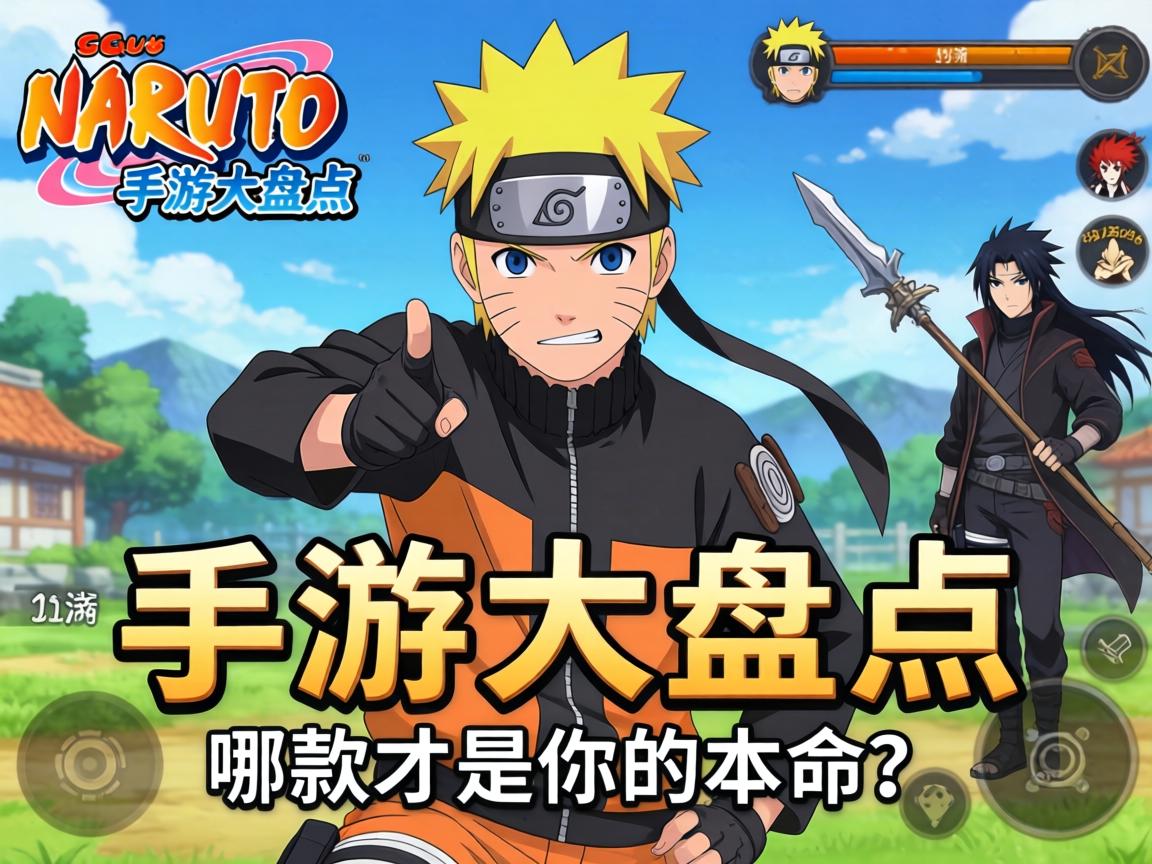 所有火影手游大盘点