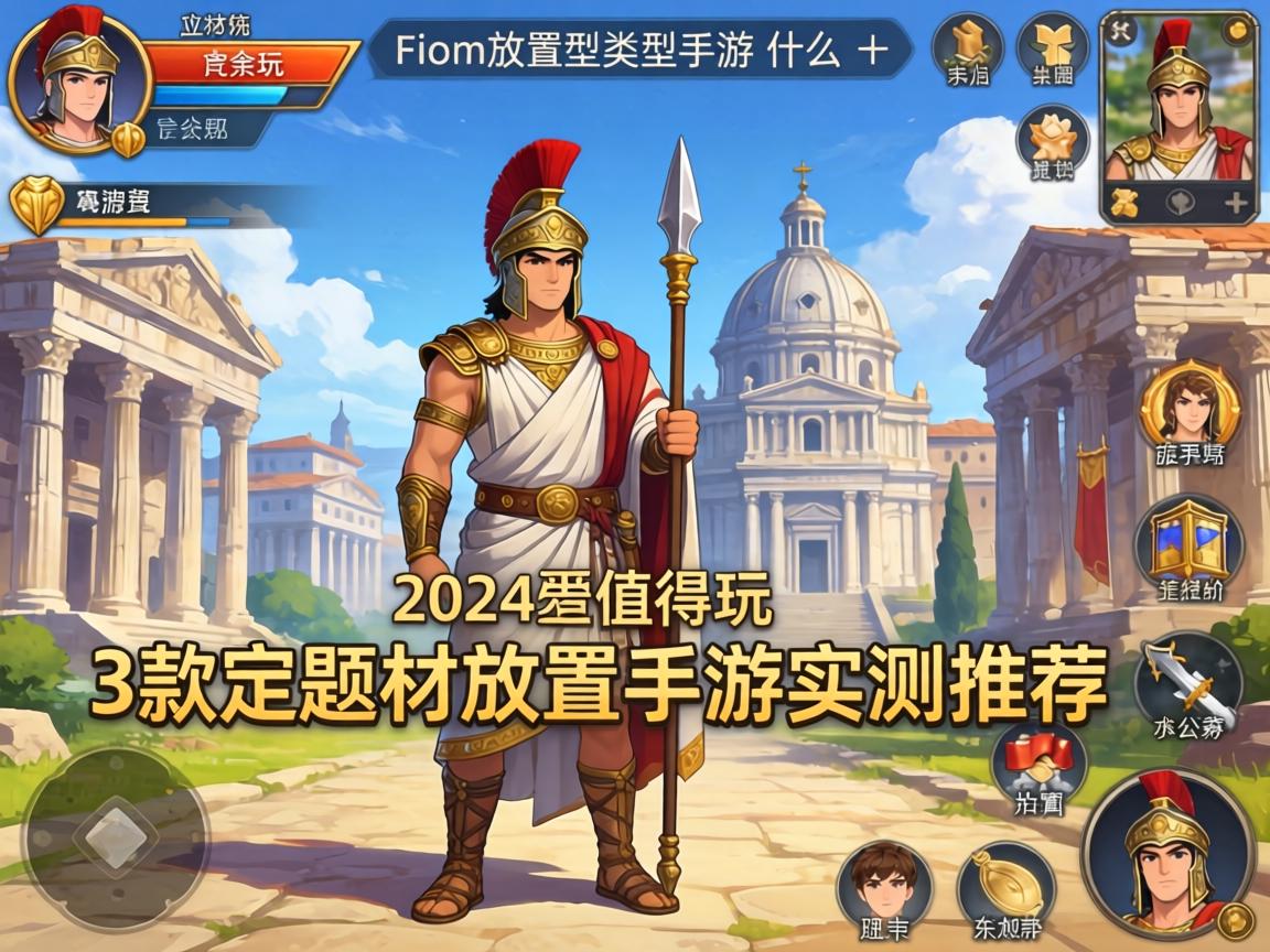 罗马放置类型手游叫什么？2024最值得玩的3款罗马题材放置手游实测推荐