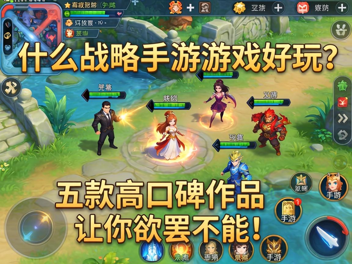 什么战略手游游戏好玩？这五款高口碑作品让你欲罢不能！