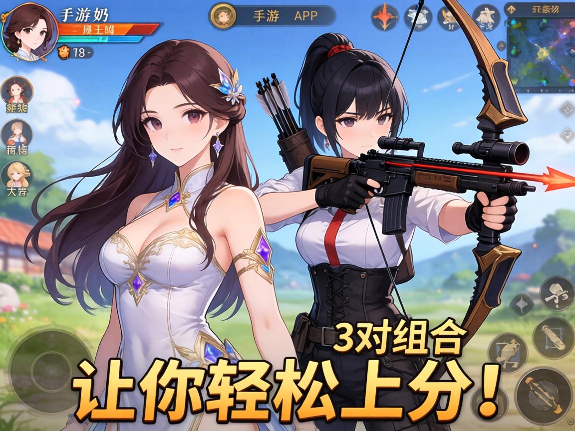 手游奶妈和什么射手搭配