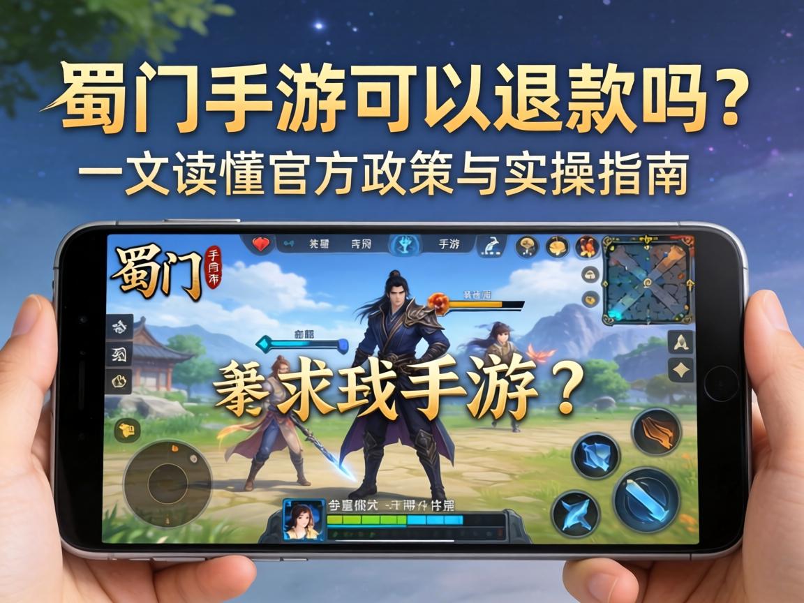 蜀门手游可以退款吗？一文读懂官方政策与实操指南