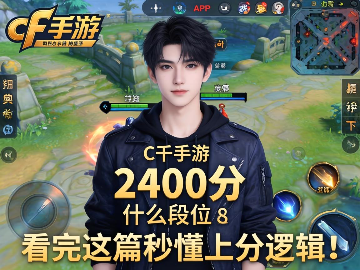 cf手游2400分什么段位？看完这篇秒懂上分逻辑！