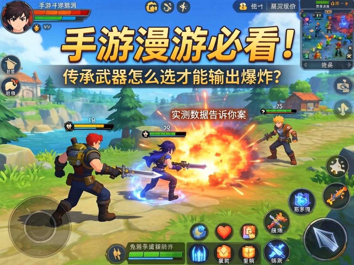 传承武器怎么选才能输出爆炸