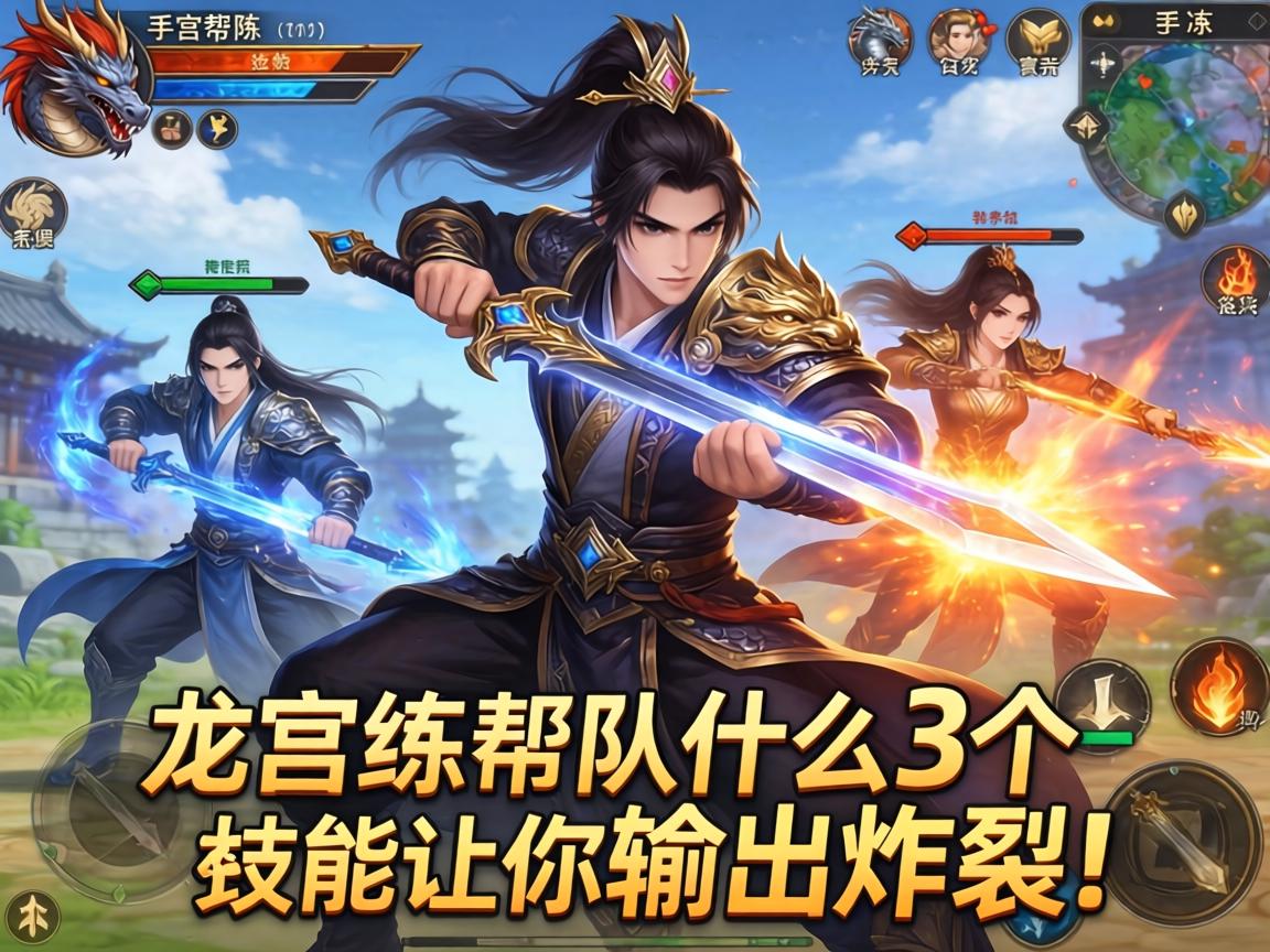 这3个核心技能让你输出炸裂