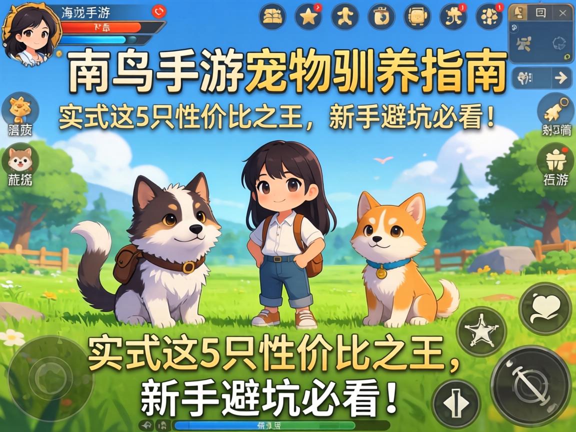 方舟手游宠物驯养指南