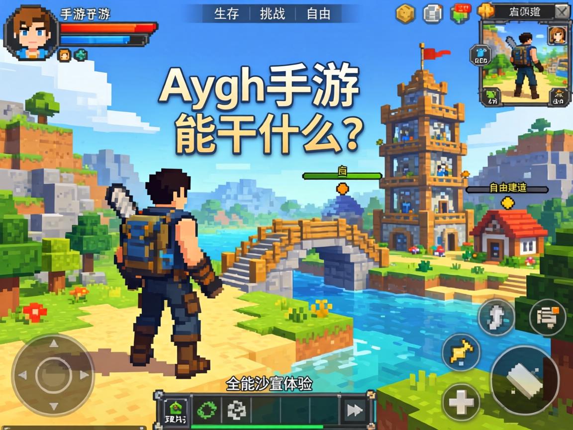 从生存挑战到自由建造的全能沙盒体验