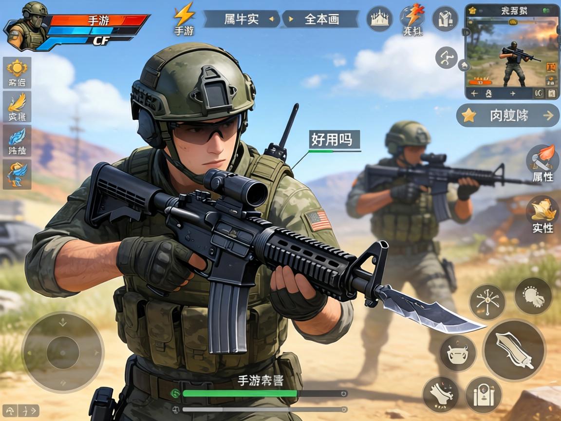 手游CF什么刀好用吗？从属性到实战的全面解析