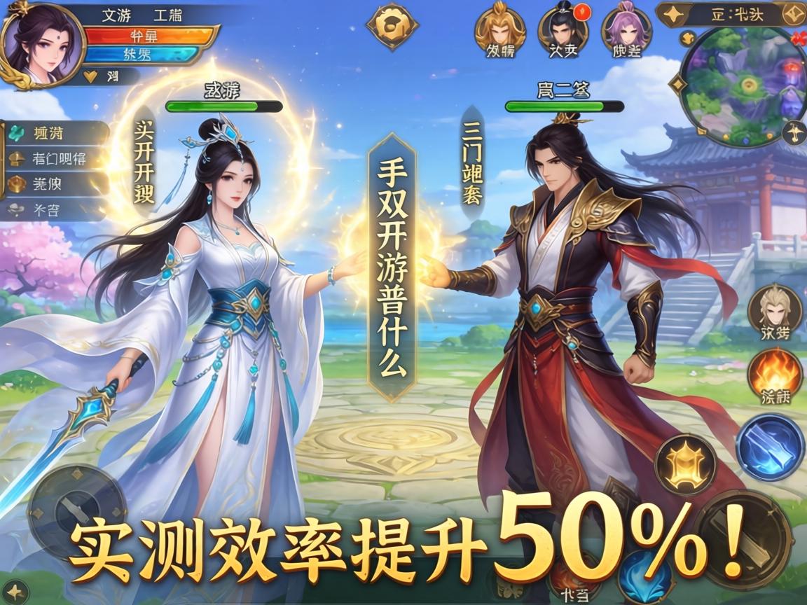 梦幻手游双开普陀和什么？这3个门派组合实测效率提升50%！