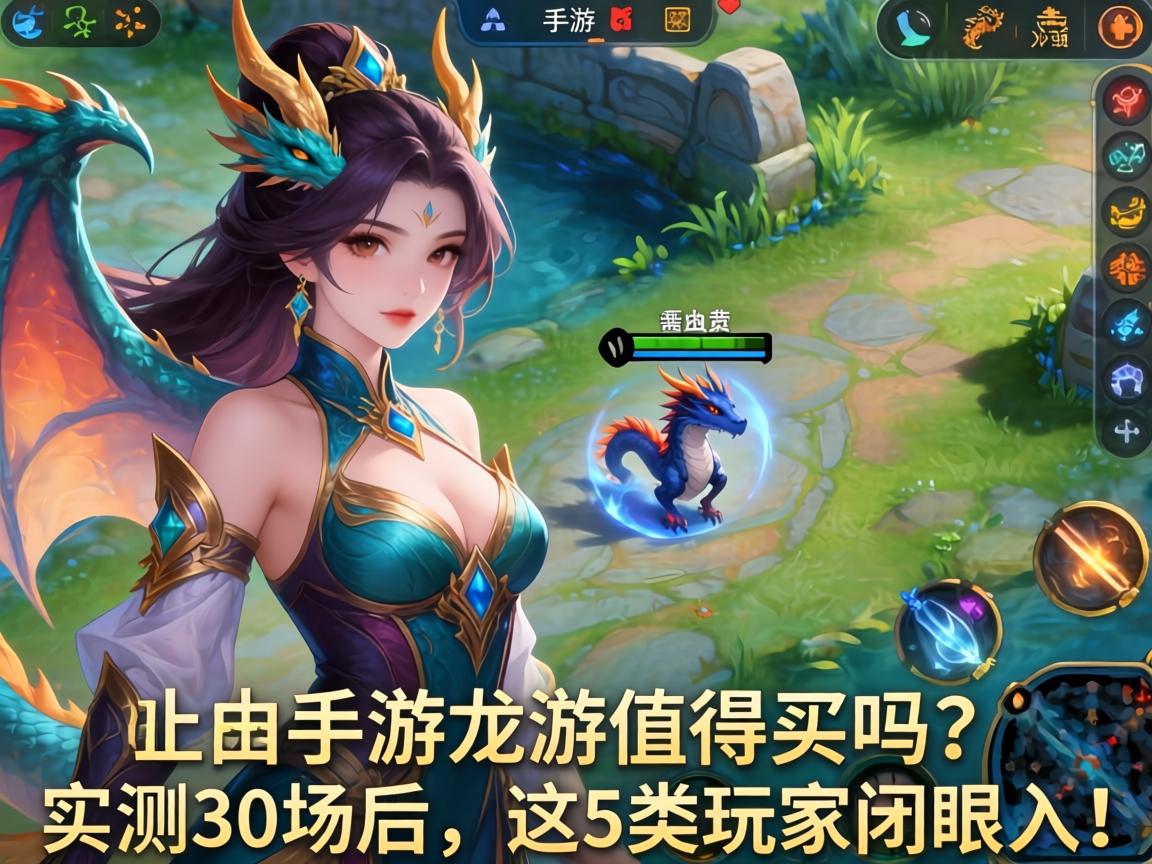 LOL手游龙女值得买吗？实测30场后，这5类玩家闭眼入！