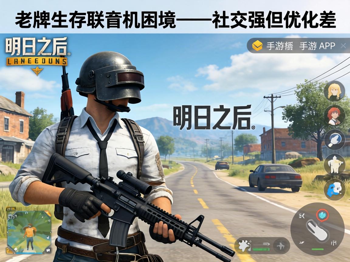 一、明日之后，老牌生存的联机困境——社交强但优化差