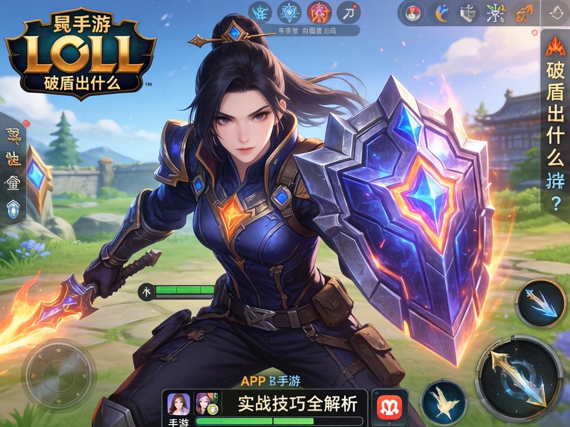 LOL手游破盾出什么?装备选择与实战技巧全解析 装备选择与实战技巧全解析
