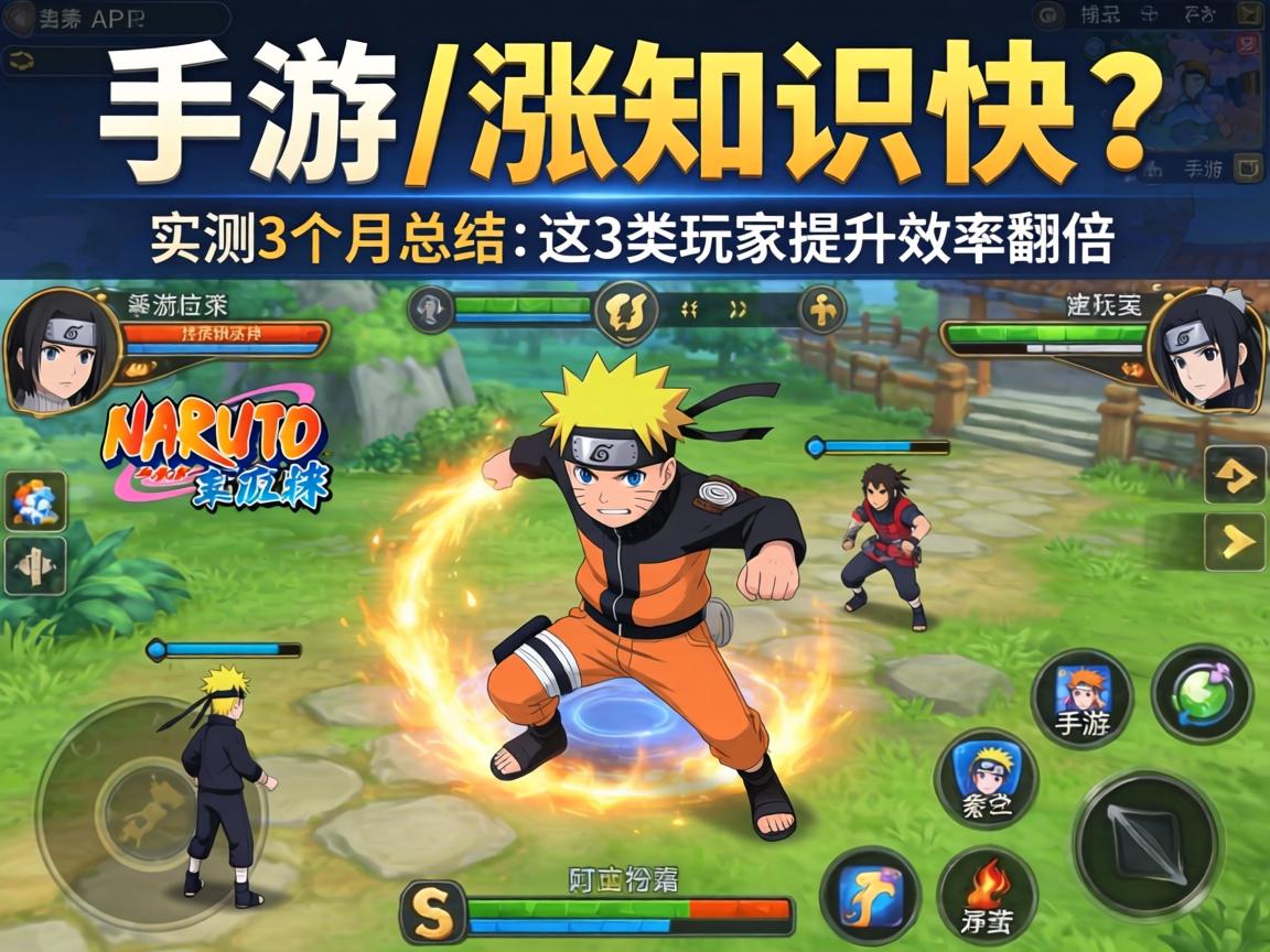 火影忍者手游涨知识快吗