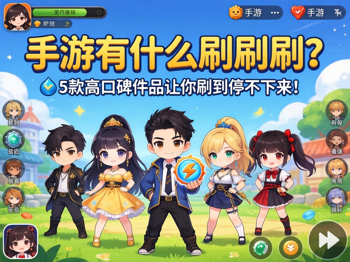 手游有什么刷刷刷的手游?这5款高口碑作品让你刷到停不下来! 这5款高口碑作品让你刷到停不下来