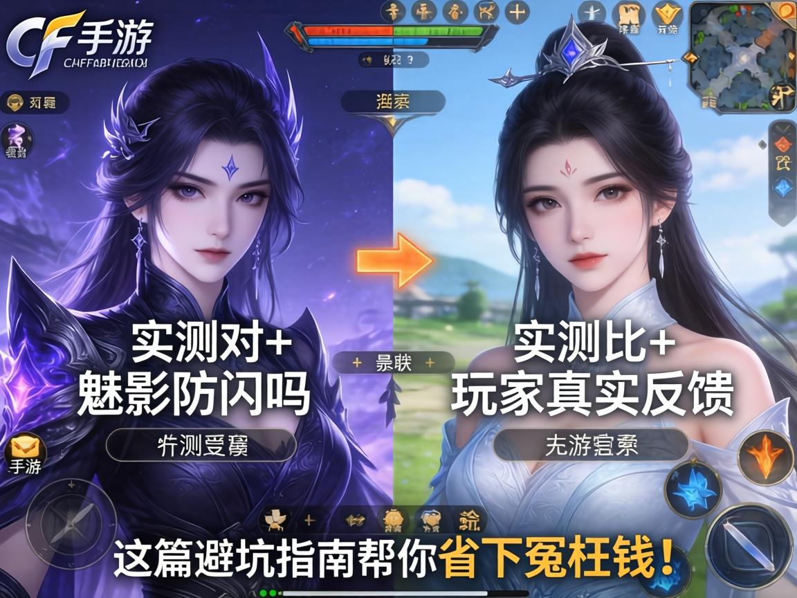 CF手游魅影防闪吗?实测对比+玩家真实反馈,这篇避坑指南帮你省下冤枉钱! 这篇避坑指南帮你省下冤枉钱