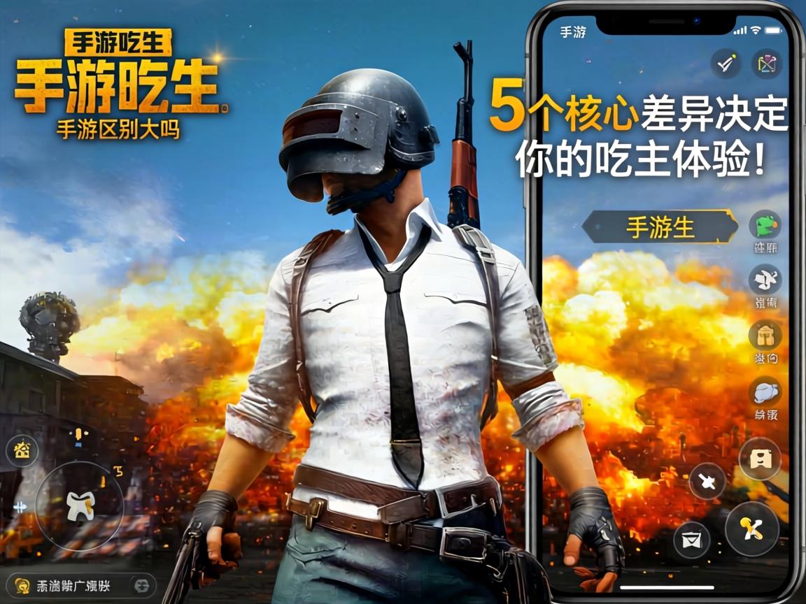 手游吃鸡和端游区别大吗?这5个核心差异决定你的吃鸡体验! 这5个核心差异决定你的吃鸡体验