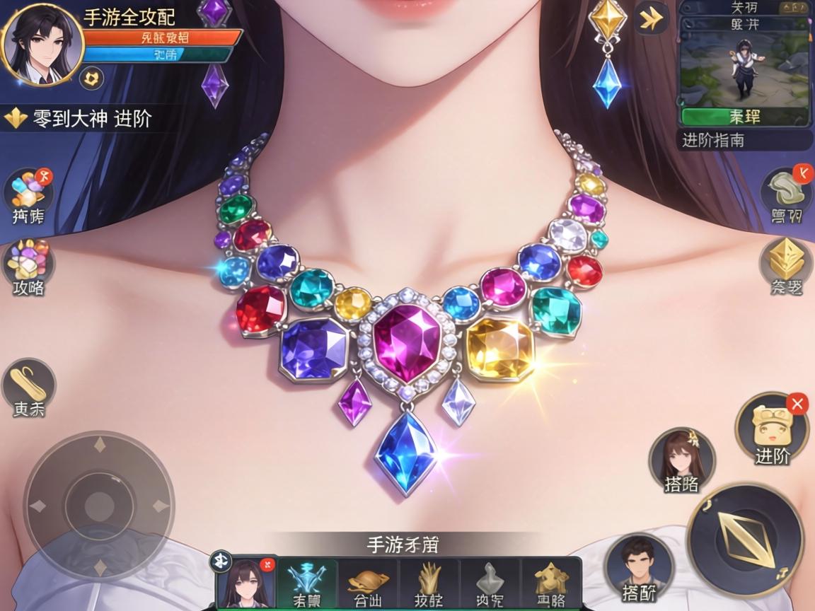 手游项链宝石搭配全攻略,从零到大神的进阶指南 手游项链宝石搭配全攻略