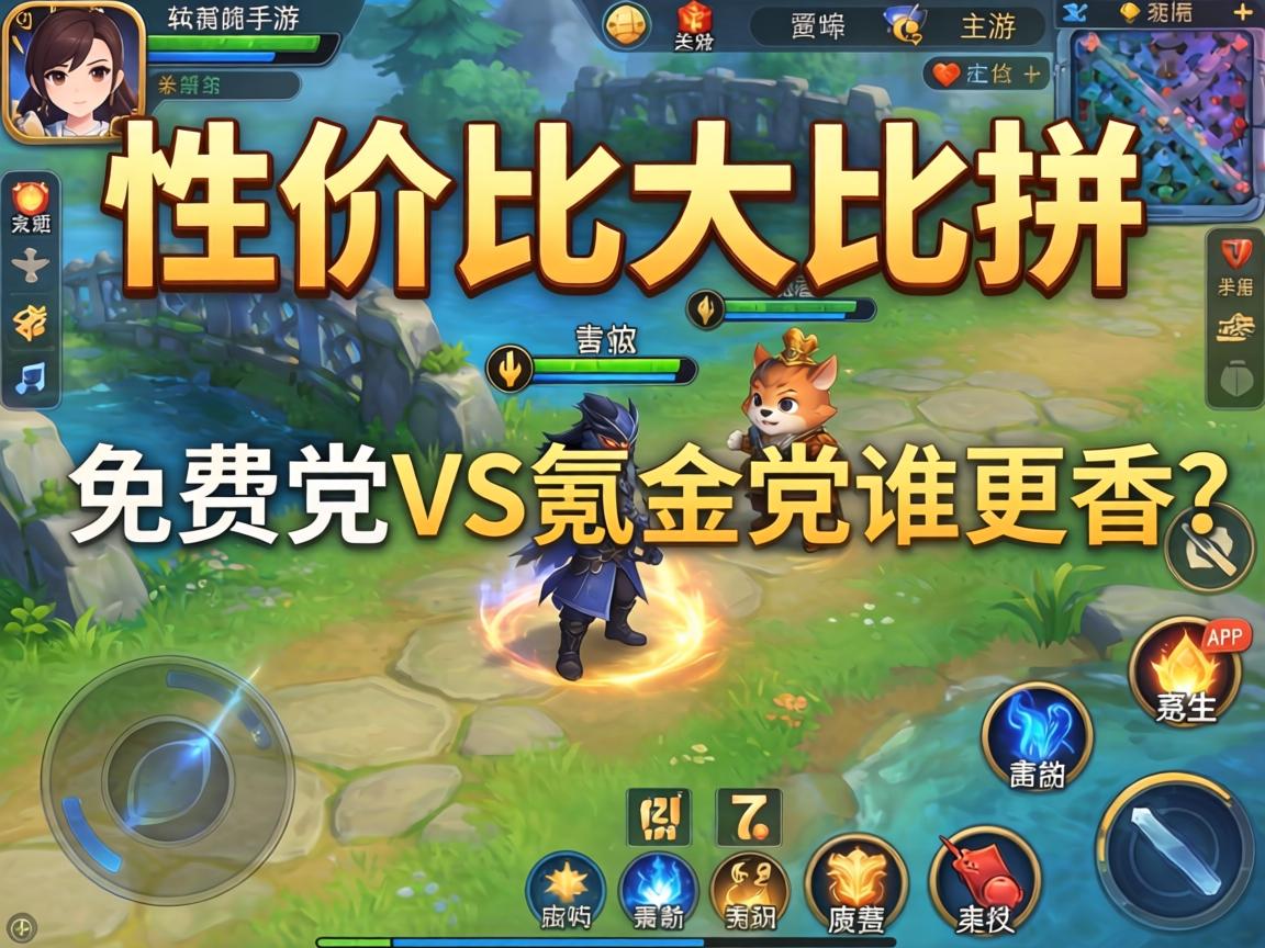 一、性价比大比拼,免费党VS氪金党谁更香? 免费党VS氪金党谁更香