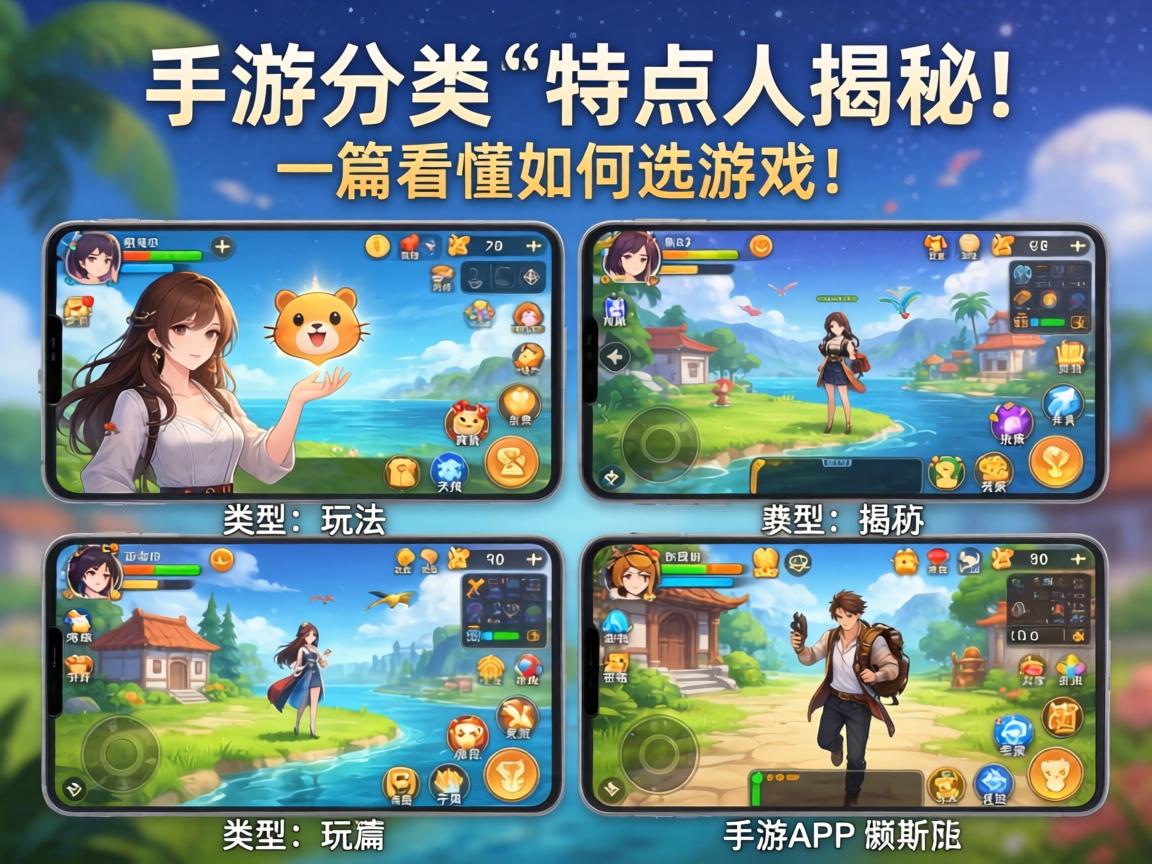 手游分类特点大揭秘