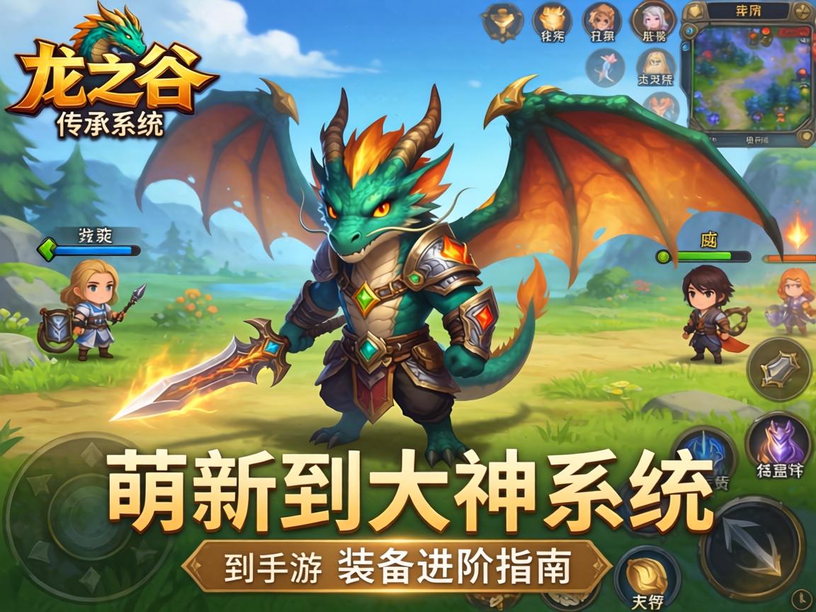 手游龙之谷传承系统全解析,从萌新到大神的装备进阶指南 从萌新到大神的装备进阶指南