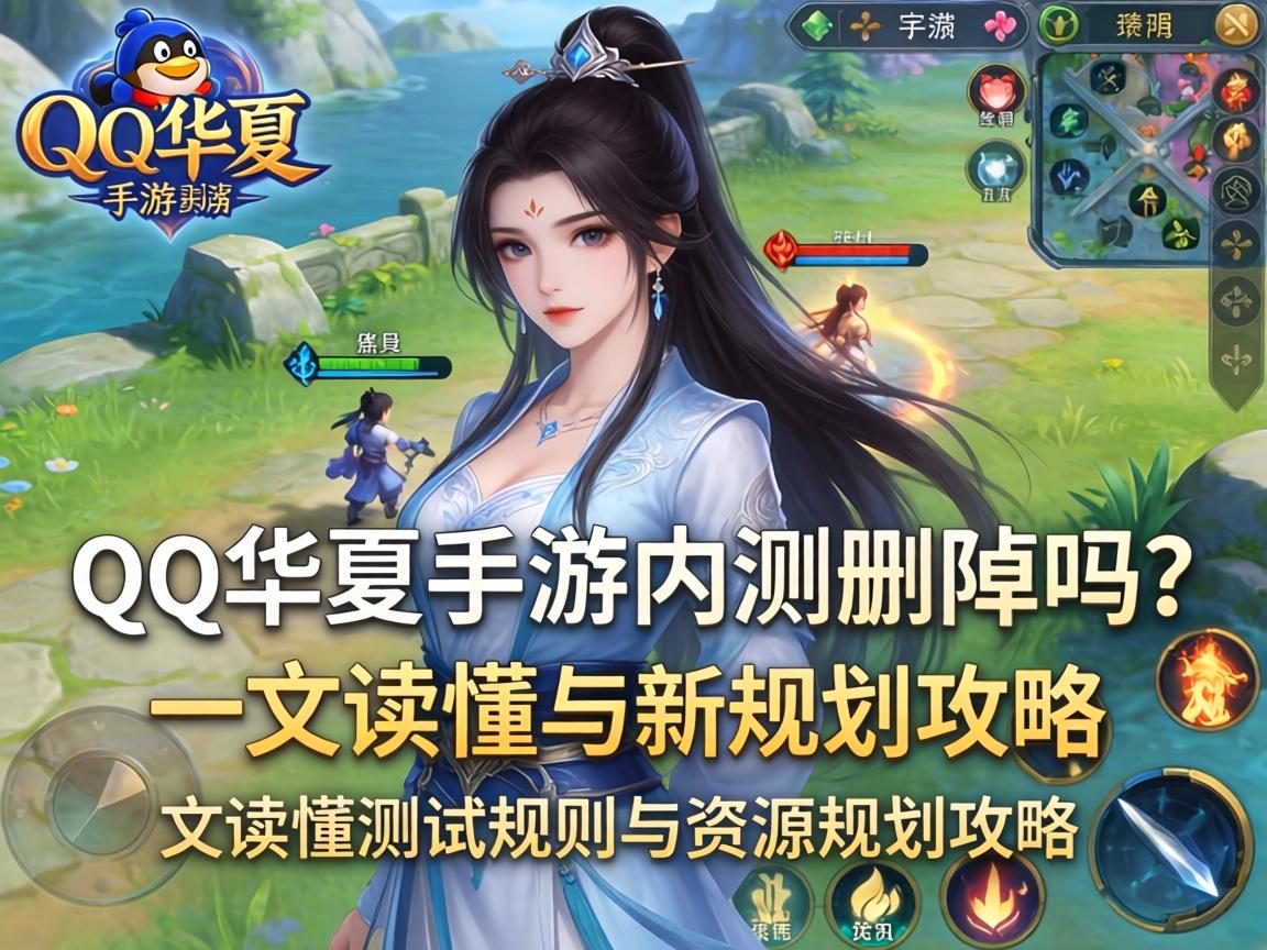 QQ华夏手游内测删档吗?一文读懂测试规则与资源规划攻略 一文读懂测试规则与资源规划攻略