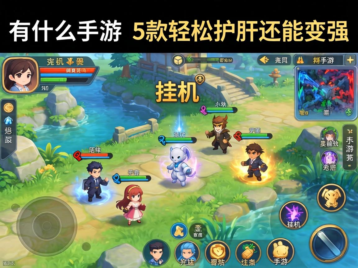 有什么手游适合挂机的?这5款轻松护肝还能变强 这5款轻松护肝还能变强