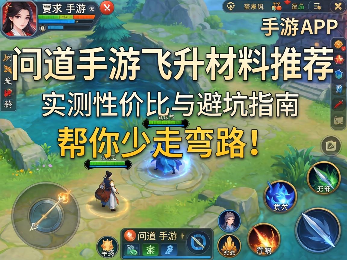 问道手游飞升材料推荐